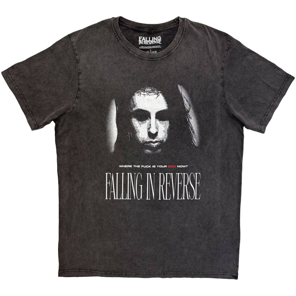 Falling In Reverse - Where's Your God Herren TShirt - Grau